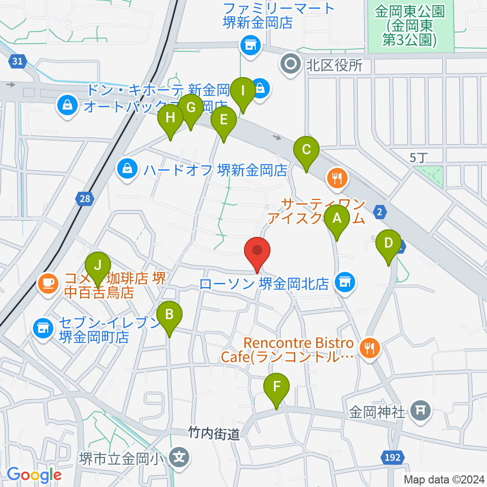 TSCカスタムショップ周辺の駐車場・コインパーキング一覧地図