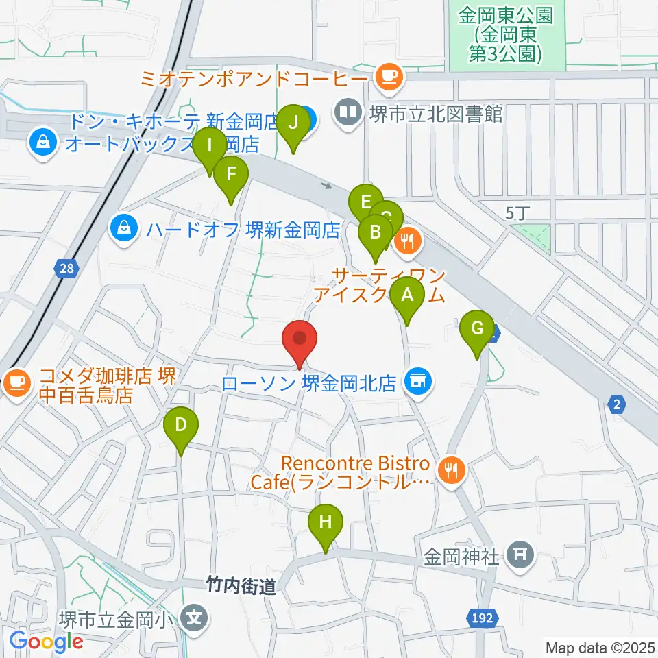 TSCカスタムショップ周辺の駐車場・コインパーキング一覧地図