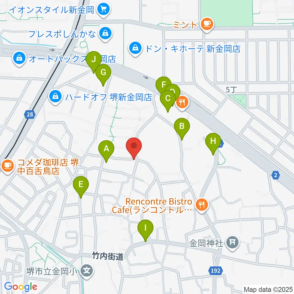 TSCカスタムショップ周辺の駐車場・コインパーキング一覧地図
