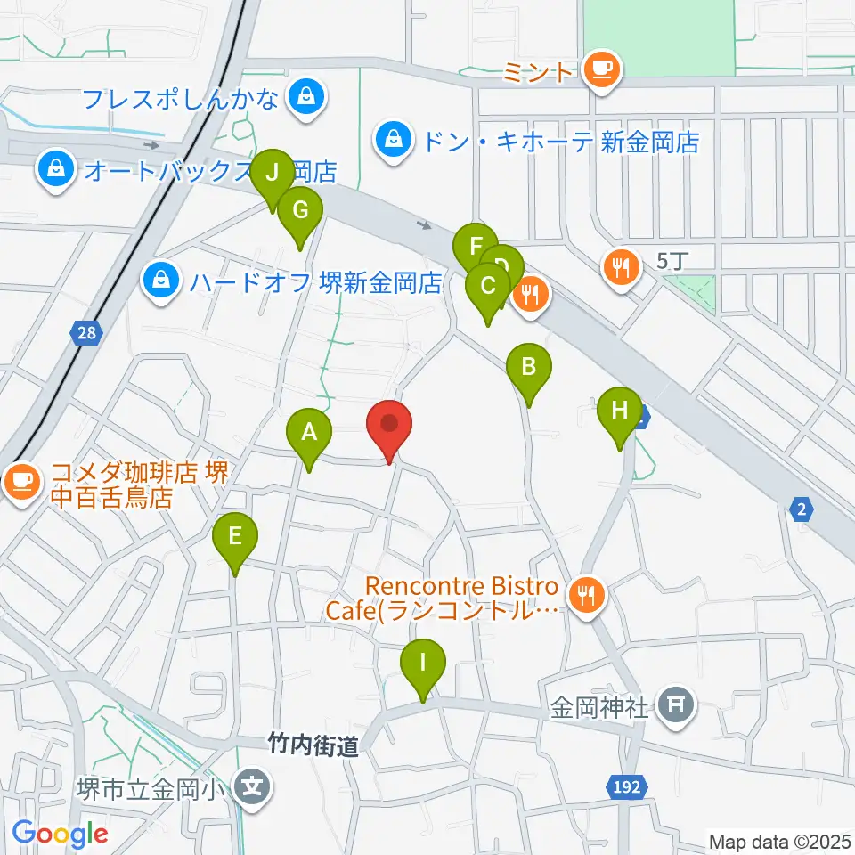 TSCカスタムショップ周辺の駐車場・コインパーキング一覧地図