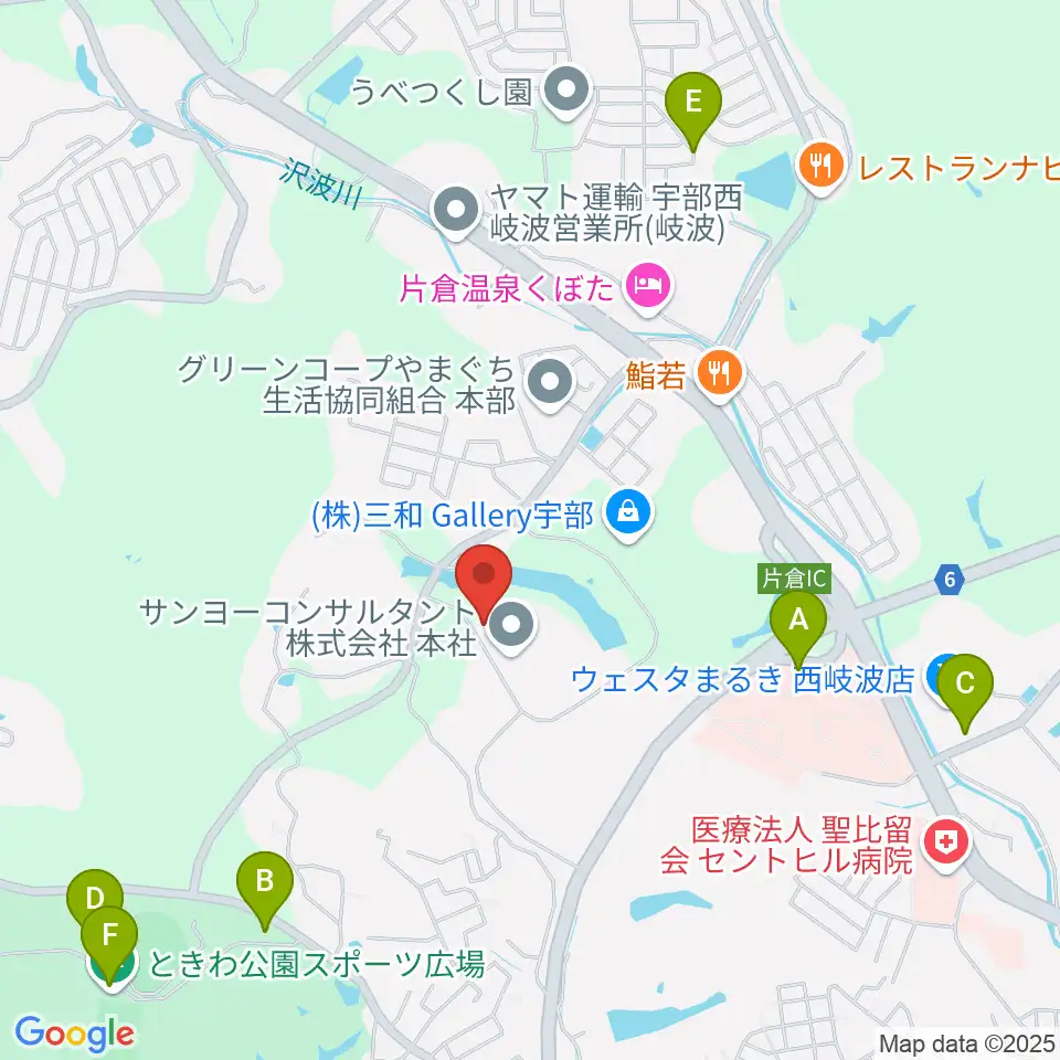 プロビジョンギター周辺の駐車場・コインパーキング一覧地図