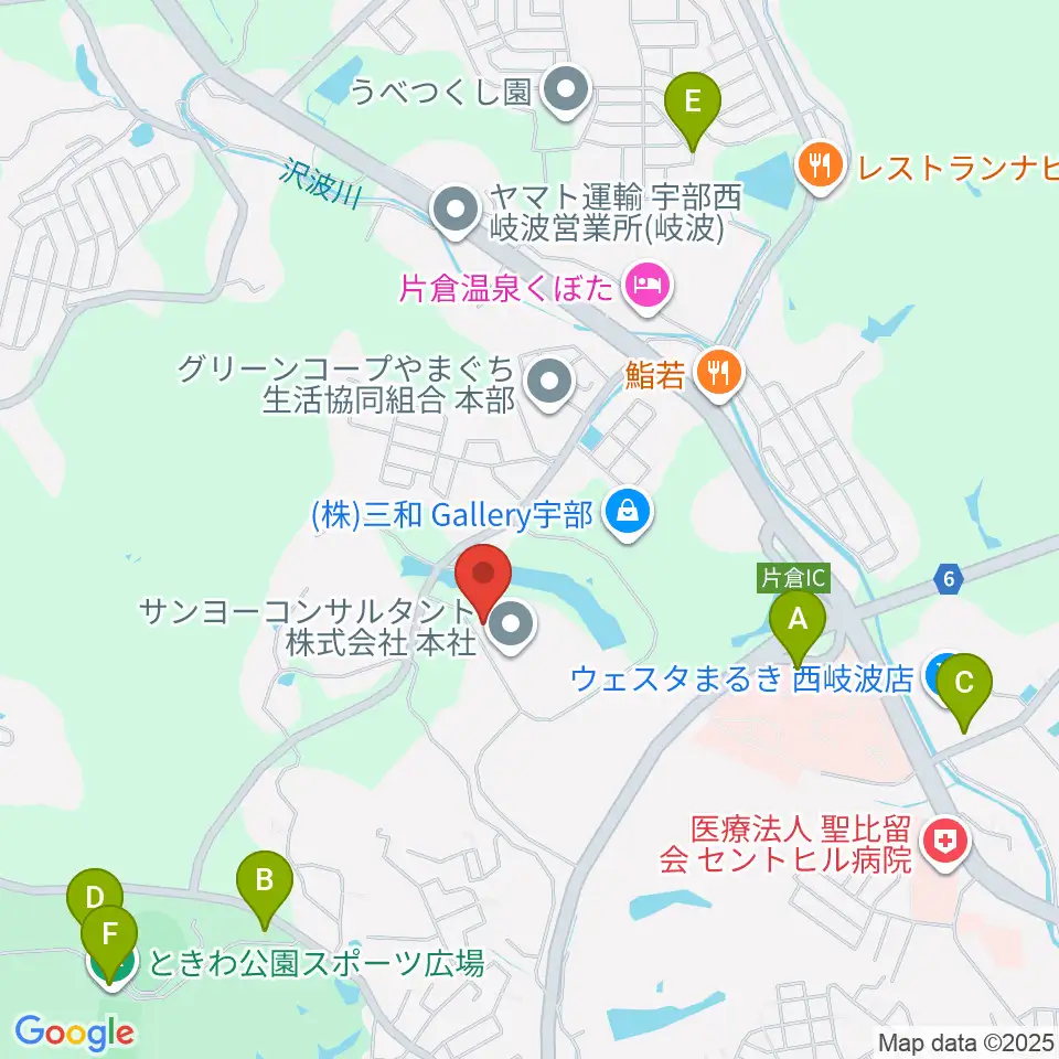 プロビジョンギター周辺の駐車場・コインパーキング一覧地図