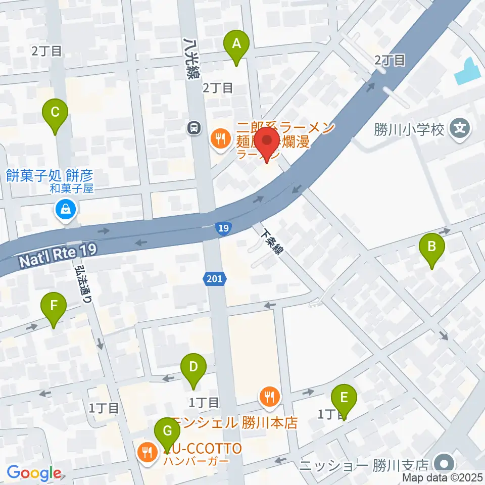 株式会社サカエ楽器周辺の駐車場・コインパーキング一覧地図