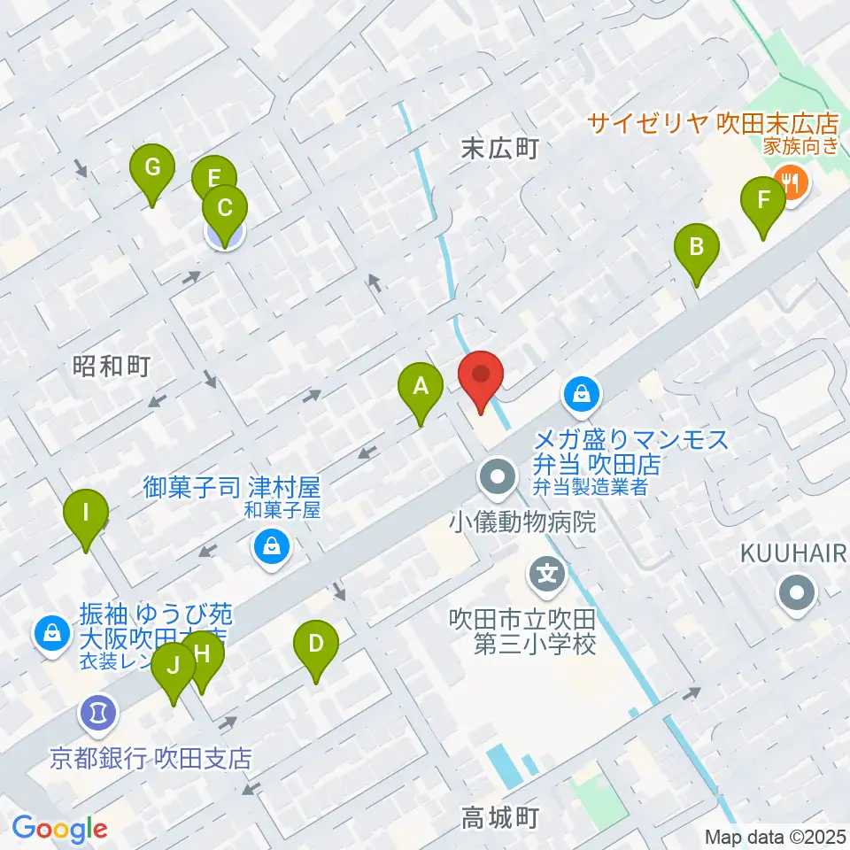 スクープクリエイションワークス周辺の駐車場・コインパーキング一覧地図