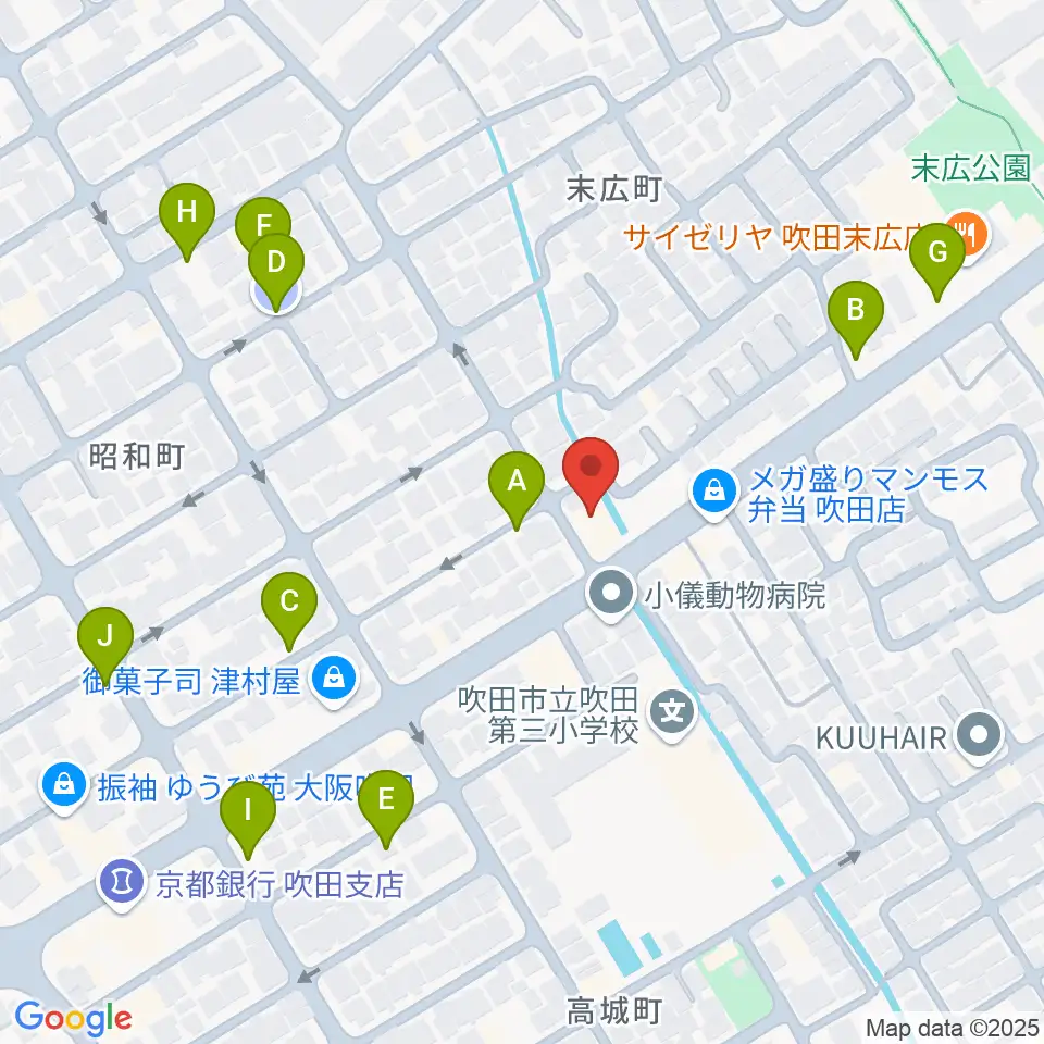スクープクリエイションワークス周辺の駐車場・コインパーキング一覧地図