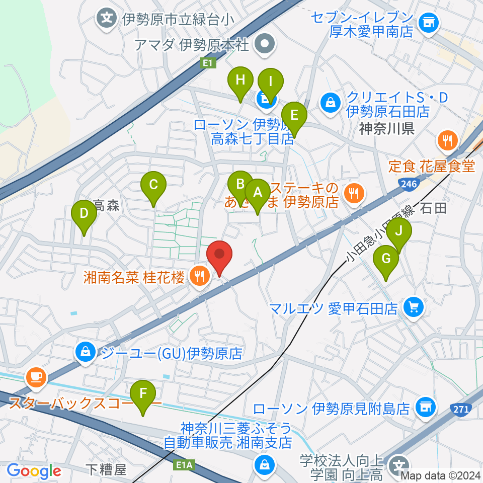 Sound Loft周辺の駐車場・コインパーキング一覧地図