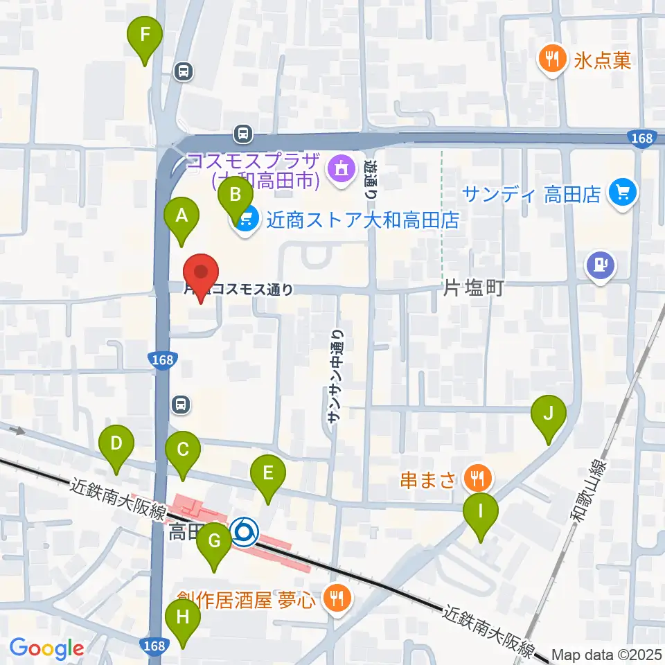 末吉楽器店周辺の駐車場・コインパーキング一覧地図