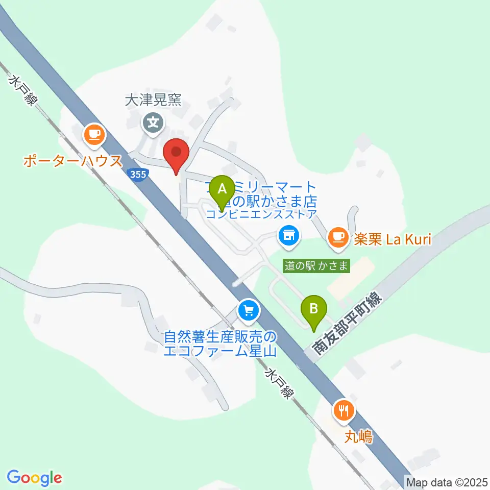 UTSU工房ペニーレーン周辺の駐車場・コインパーキング一覧地図