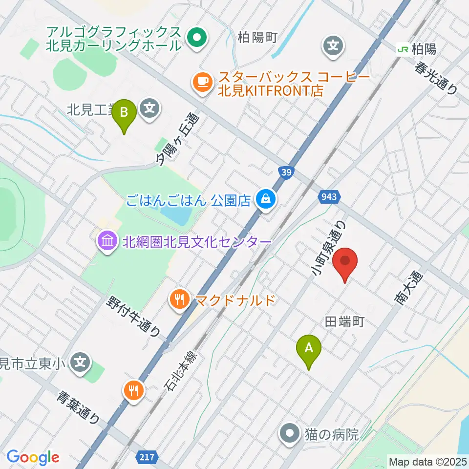 Yuary Guitars周辺の駐車場・コインパーキング一覧地図
