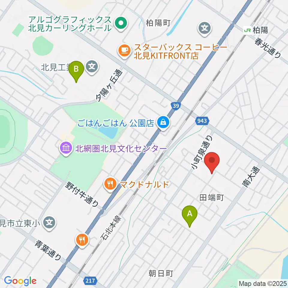 Yuary Guitars周辺の駐車場・コインパーキング一覧地図