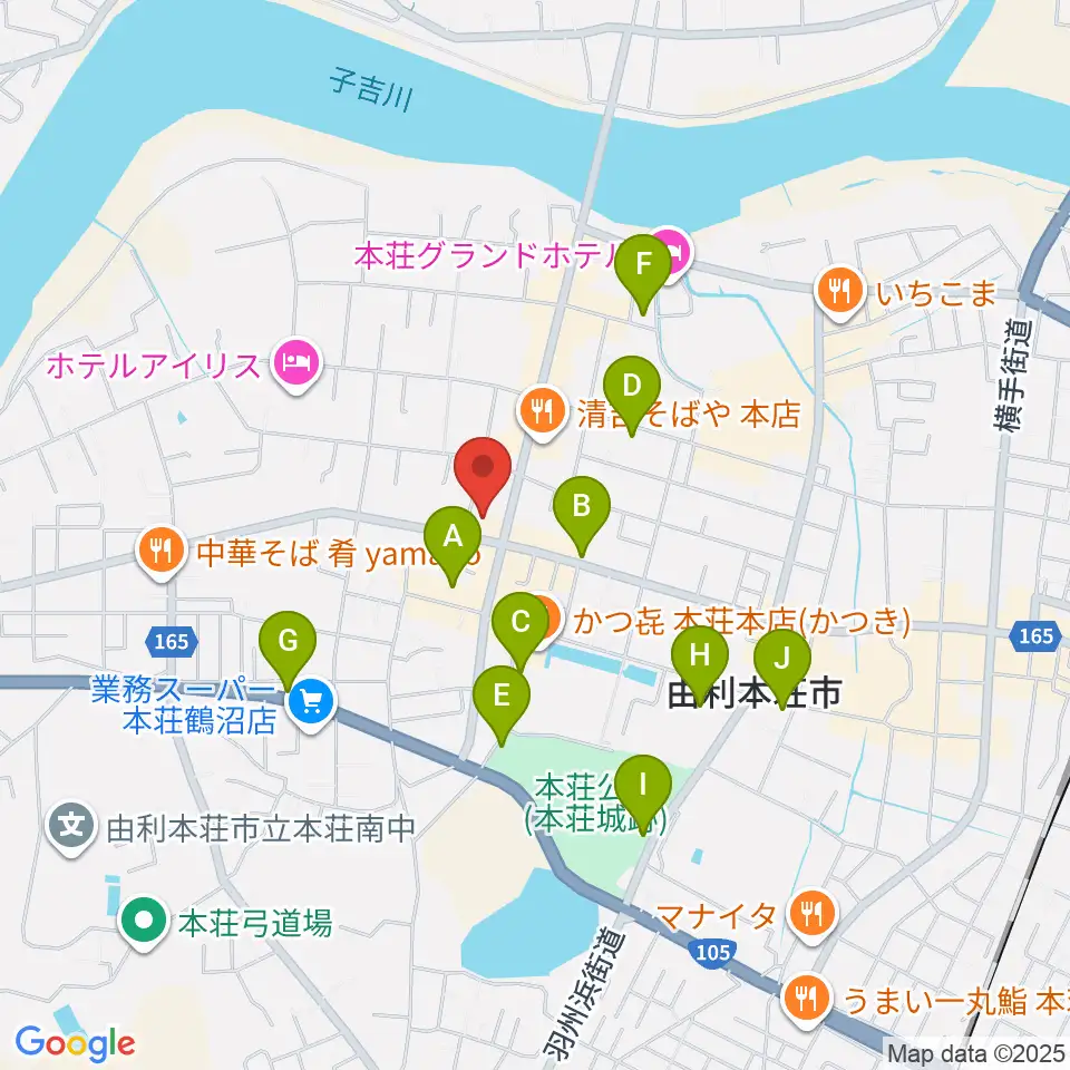 コンノ楽器周辺の駐車場・コインパーキング一覧地図