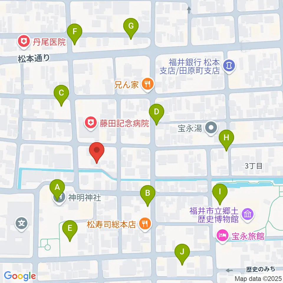 片山ピアノ調律所周辺の駐車場・コインパーキング一覧地図