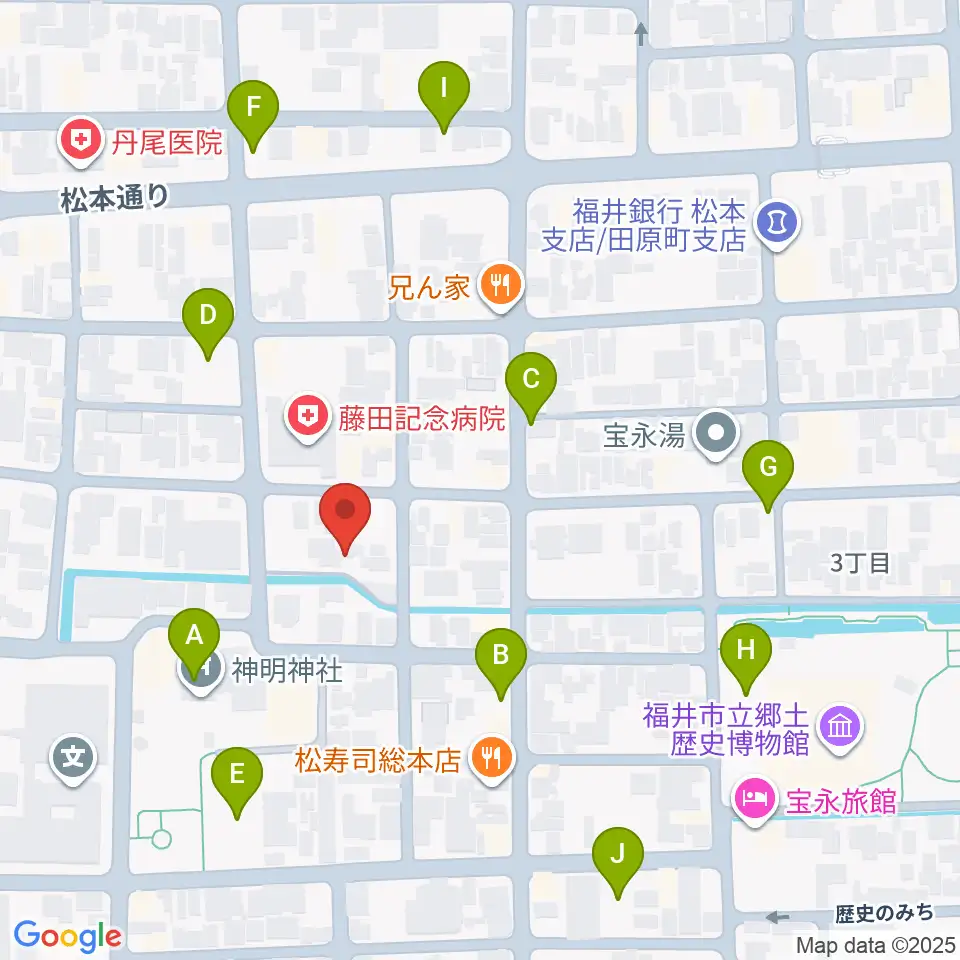 片山ピアノ調律所周辺の駐車場・コインパーキング一覧地図