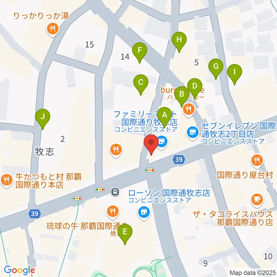 丸高楽器店周辺の駐車場・コインパーキング一覧地図