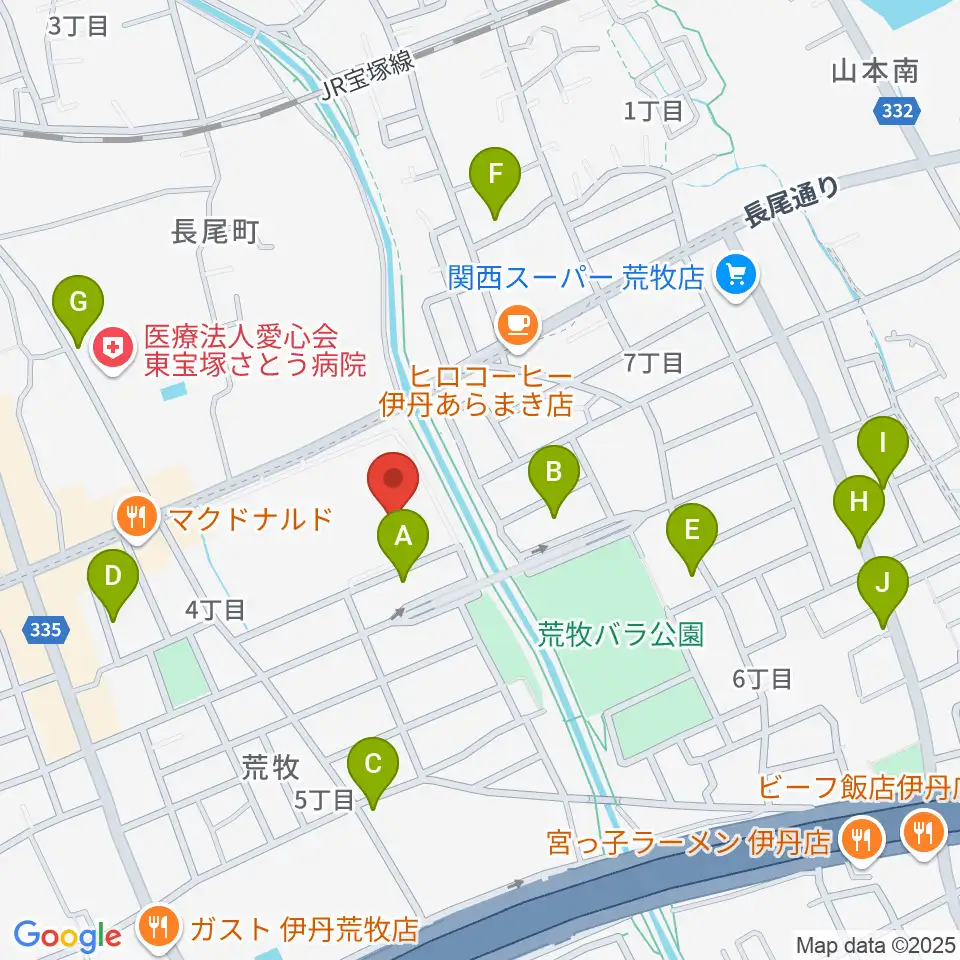 大阪芸術大学短期大学部メディア・芸術学科周辺の駐車場・コインパーキング一覧地図