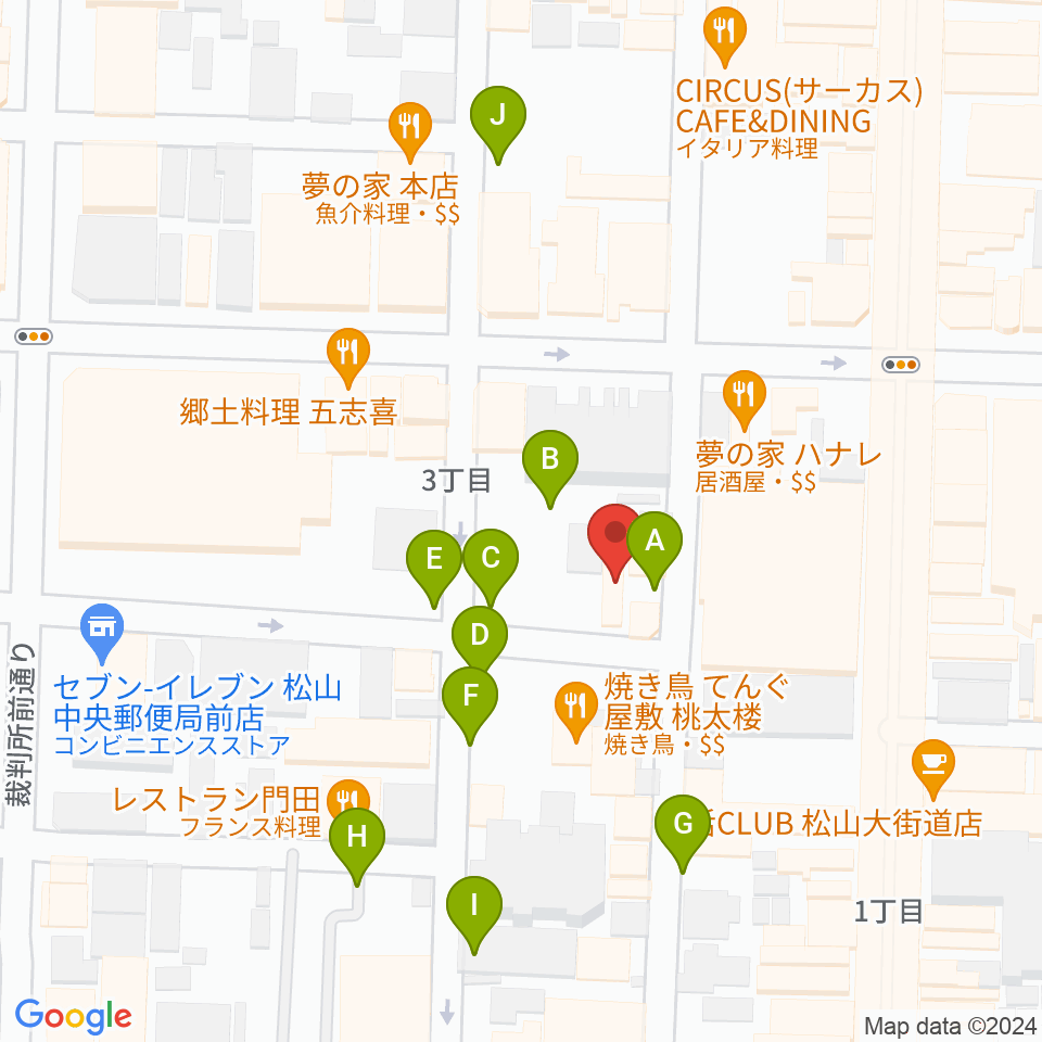 スタジオ OWL周辺の駐車場・コインパーキング一覧地図