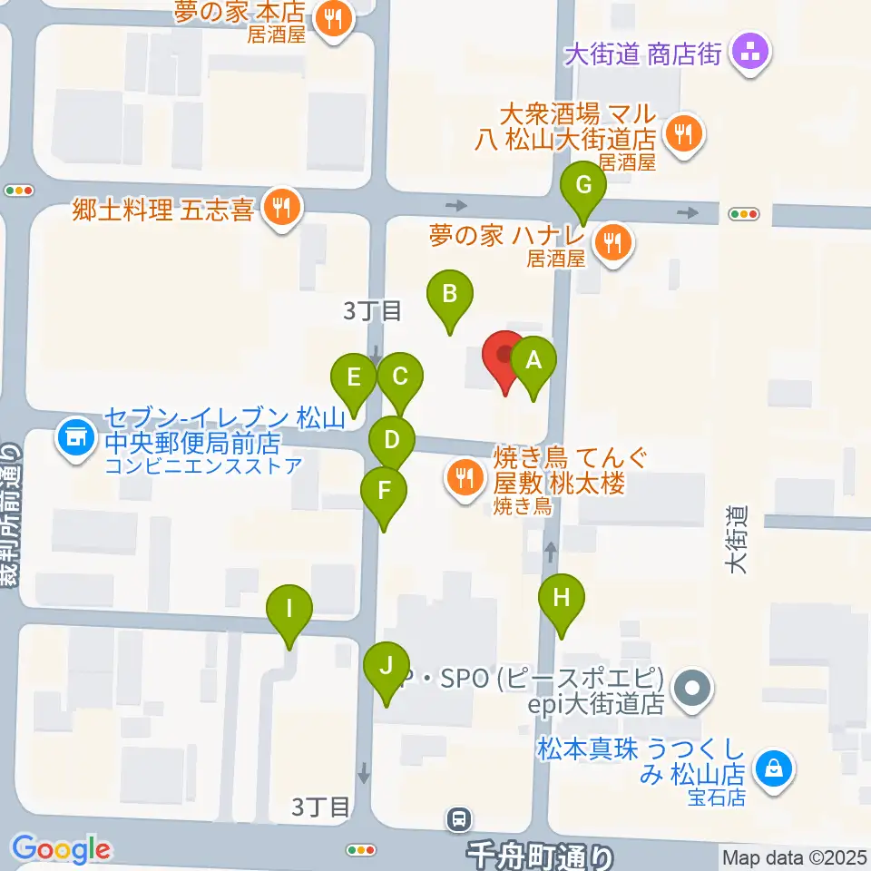 スタジオ OWL周辺の駐車場・コインパーキング一覧地図