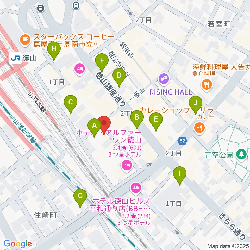 株式会社シンフォニー周辺の駐車場・コインパーキング一覧地図