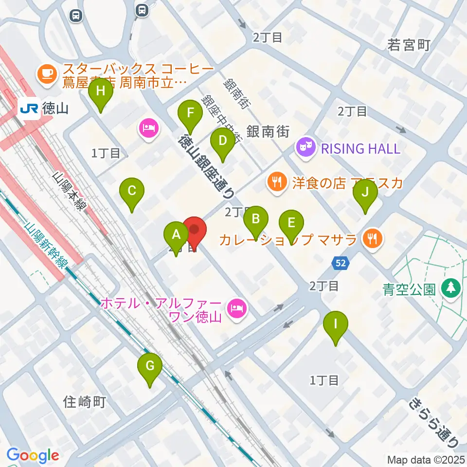 株式会社シンフォニー周辺の駐車場・コインパーキング一覧地図