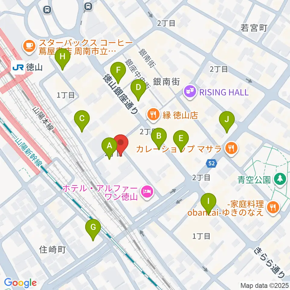 株式会社シンフォニー周辺の駐車場・コインパーキング一覧地図