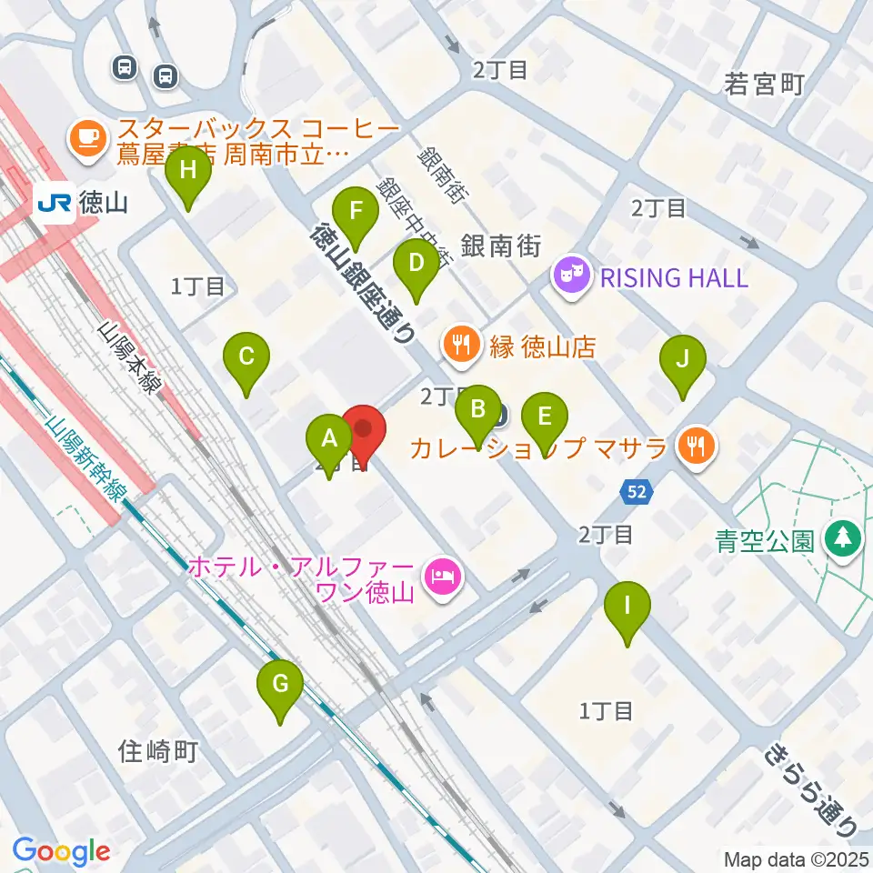 株式会社シンフォニー周辺の駐車場・コインパーキング一覧地図
