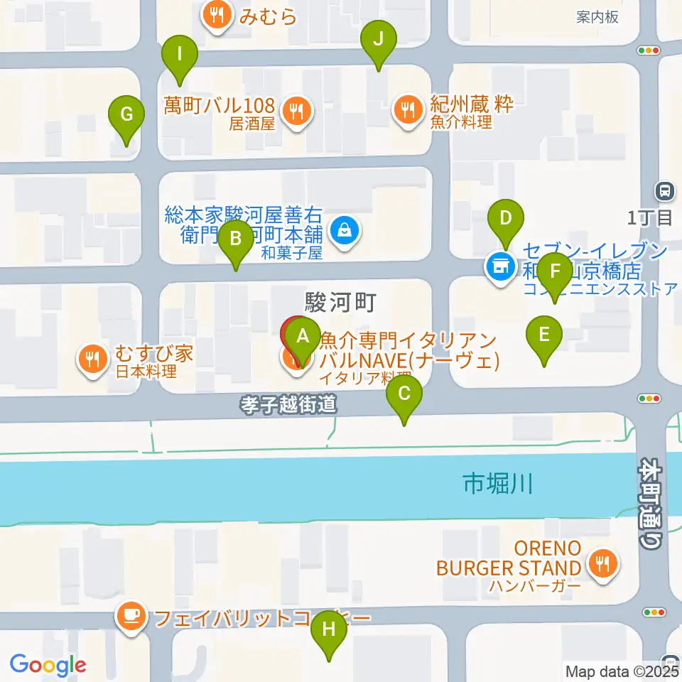 スタジオツインスターズ 周辺の駐車場・コインパーキング一覧マップ