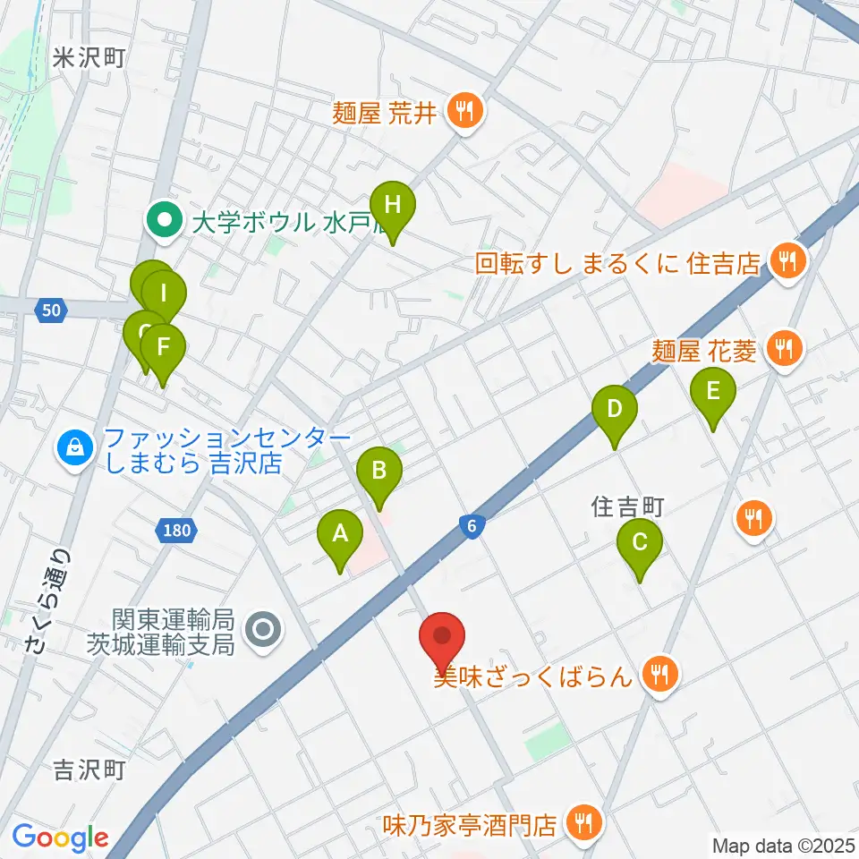 桐朋 子供のための音楽教室 水戸教室周辺の駐車場・コインパーキング一覧地図