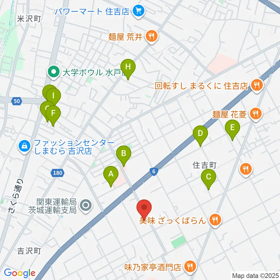 桐朋 子供のための音楽教室 水戸教室周辺の駐車場・コインパーキング一覧地図