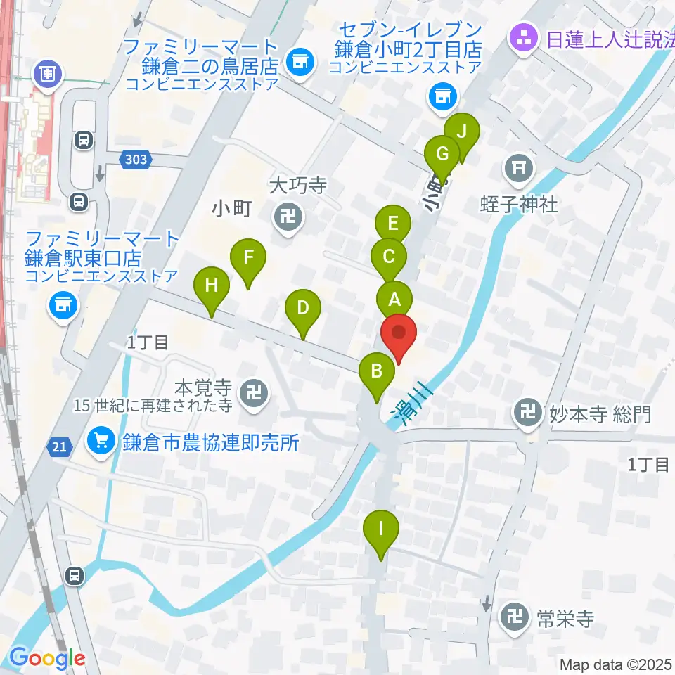 桐朋 子供のための音楽教室 鎌倉・横浜教室周辺の駐車場・コインパーキング一覧地図