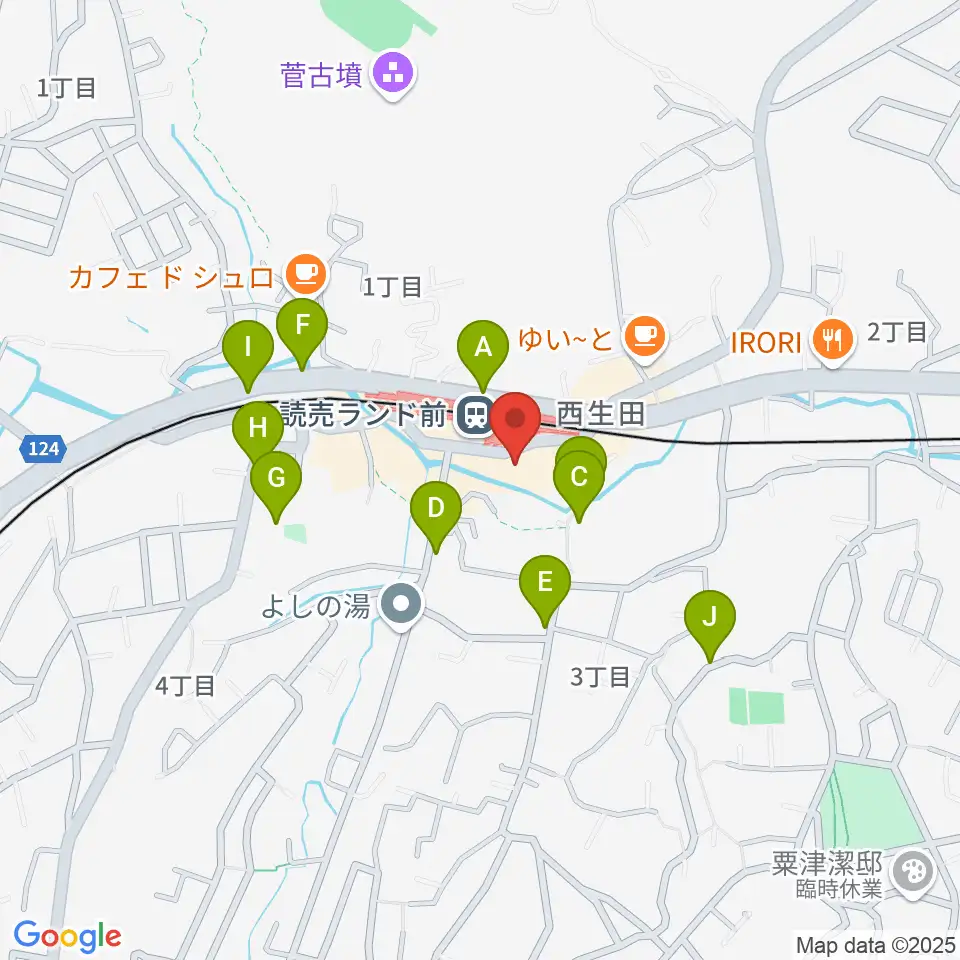 Miki music inn周辺の駐車場・コインパーキング一覧地図