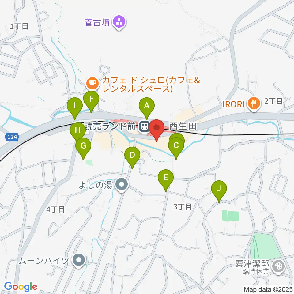 Miki music inn周辺の駐車場・コインパーキング一覧地図