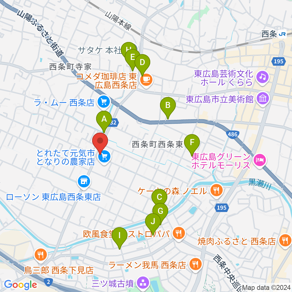 ハママツ楽器周辺の駐車場・コインパーキング一覧地図