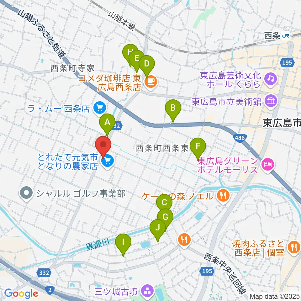 ハママツ楽器周辺の駐車場・コインパーキング一覧地図