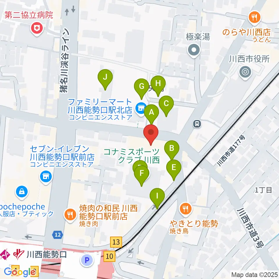 スタジオループ周辺の駐車場・コインパーキング一覧地図