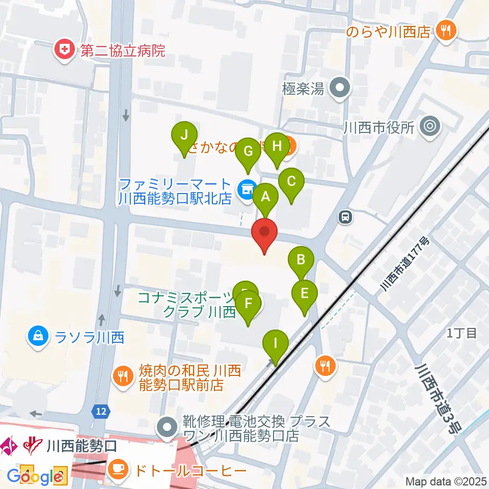 スタジオループ周辺の駐車場・コインパーキング一覧地図