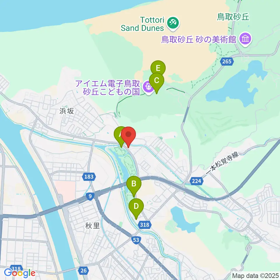 STUDIO MYPACE周辺の駐車場・コインパーキング一覧地図