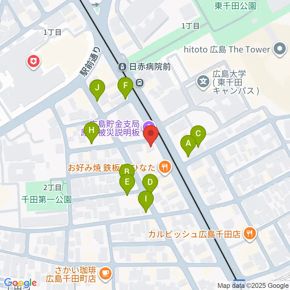 Studio 5150周辺の駐車場・コインパーキング一覧地図
