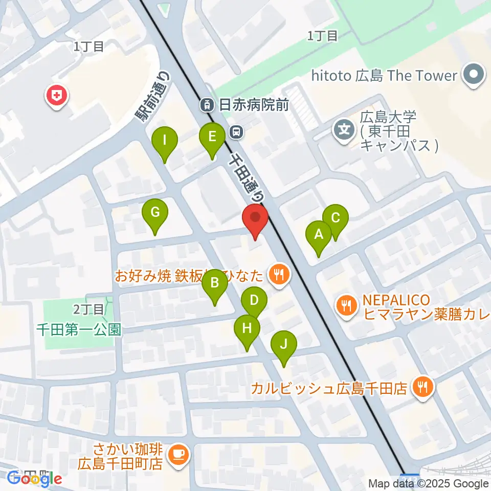 Studio 5150周辺の駐車場・コインパーキング一覧地図