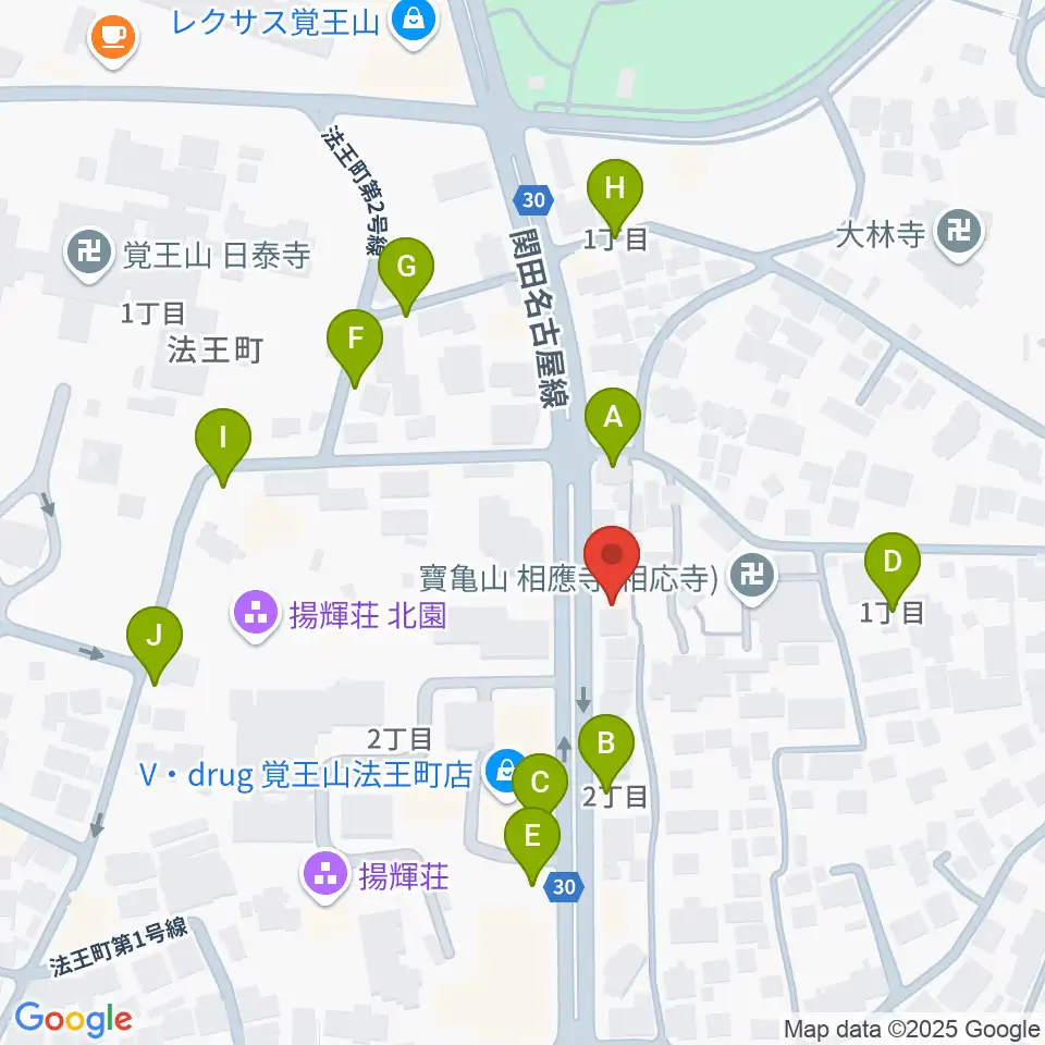 music studio blue周辺の駐車場・コインパーキング一覧地図