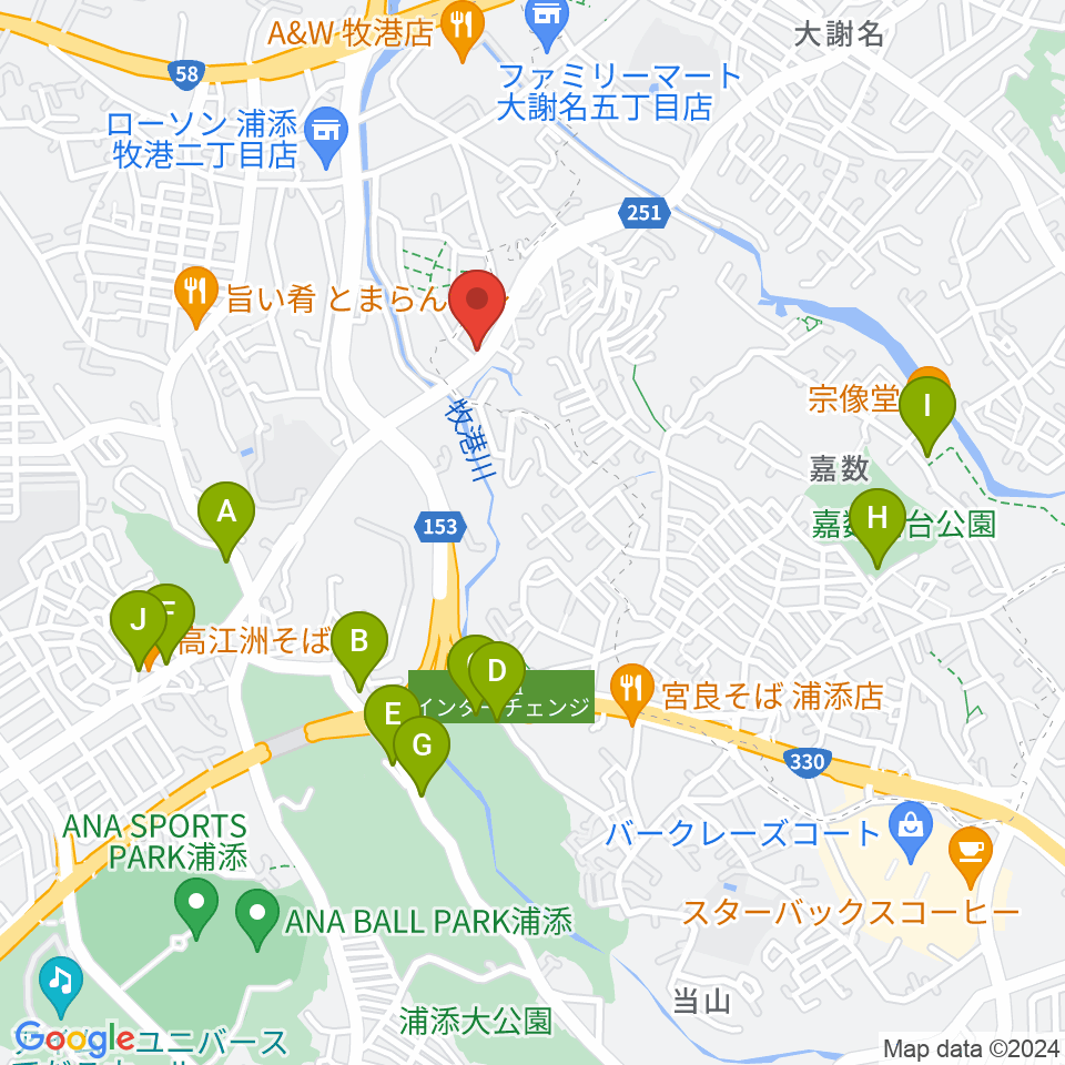STUDIO FILL☆IN周辺の駐車場・コインパーキング一覧地図