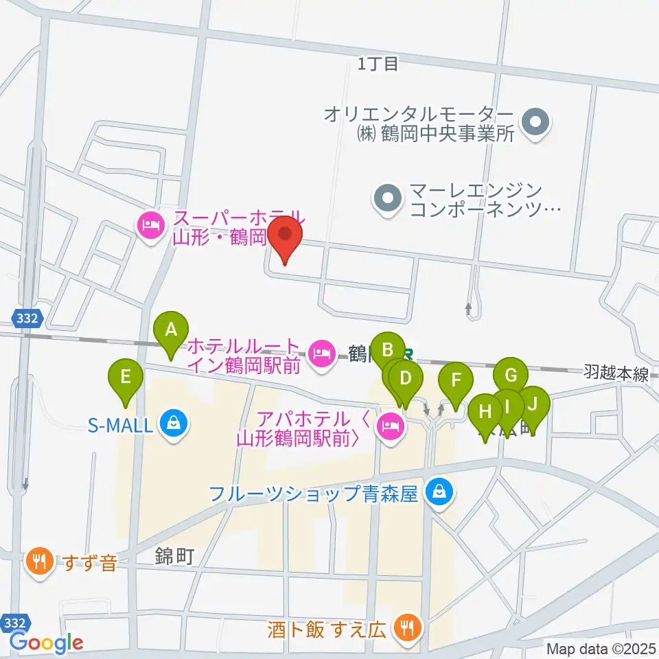 なんだ屋周辺の駐車場・コインパーキング一覧地図