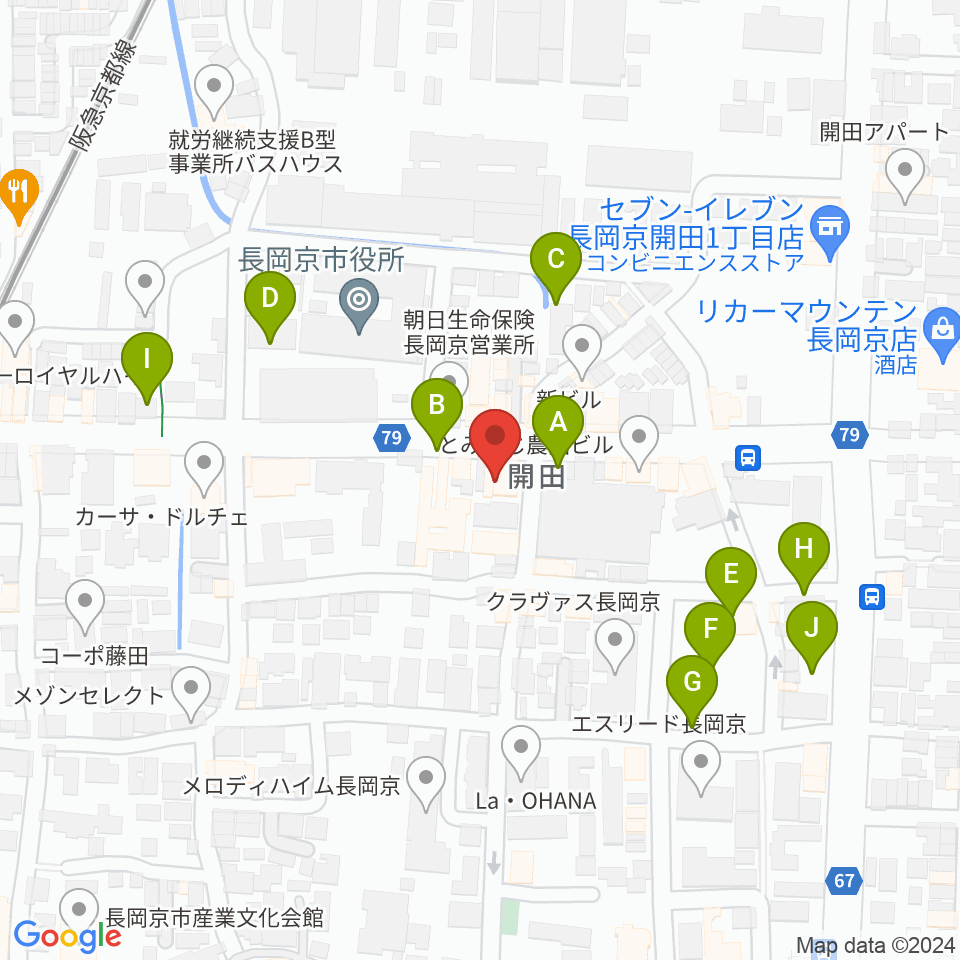 スタジオタルレック周辺の駐車場・コインパーキング一覧地図