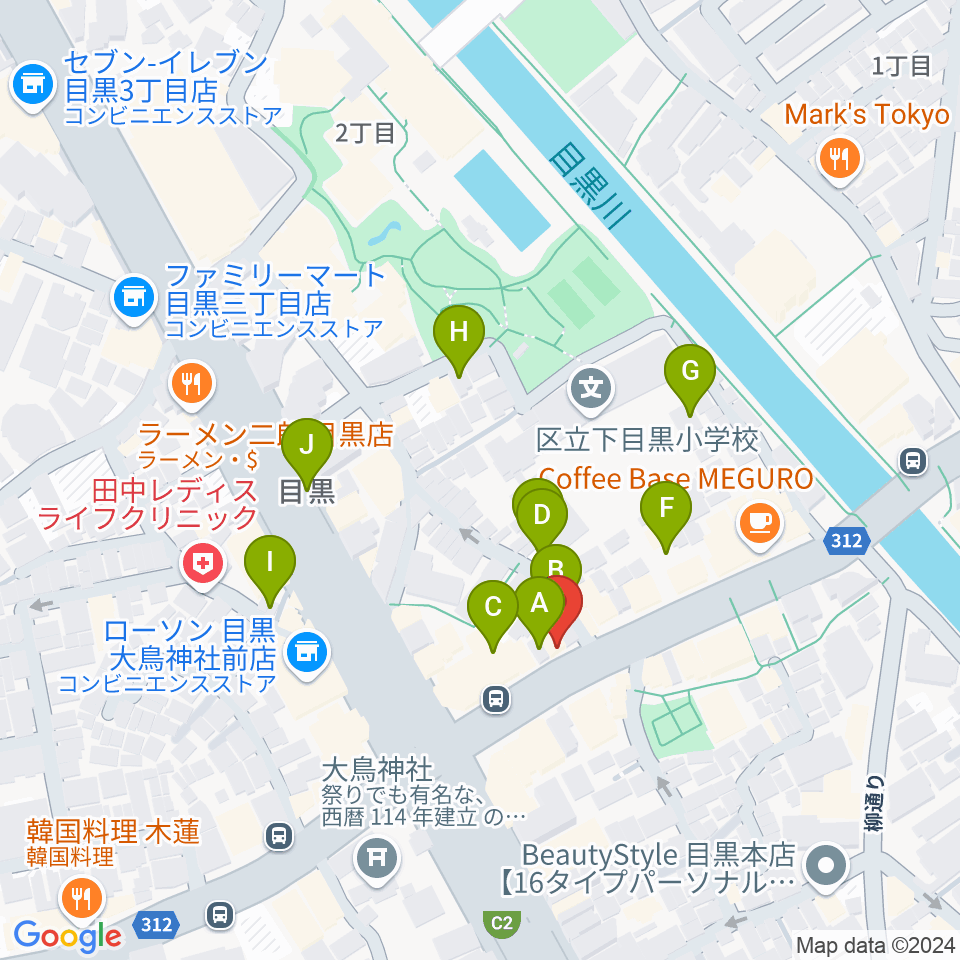 インターセプター周辺の駐車場・コインパーキング一覧地図