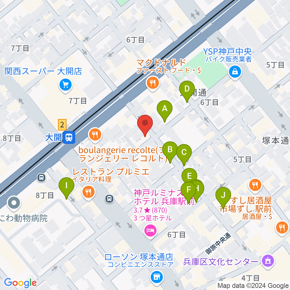 スタジオ ギンガムチェック周辺の駐車場・コインパーキング一覧地図