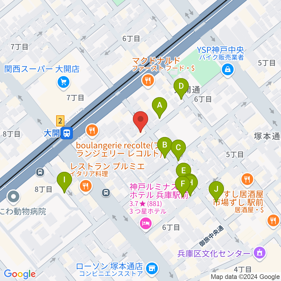 スタジオ ギンガムチェック周辺の駐車場・コインパーキング一覧地図