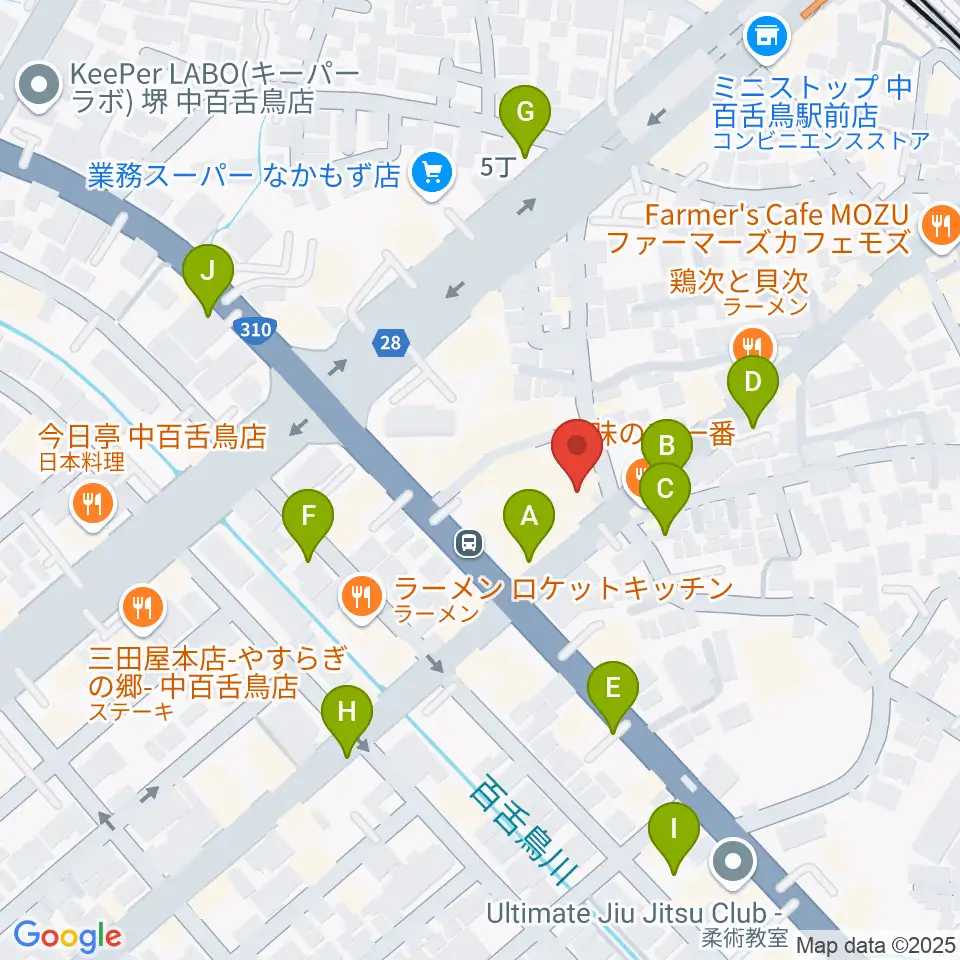 music studio Magic周辺の駐車場・コインパーキング一覧地図