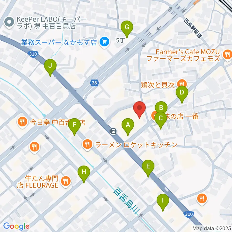 music studio Magic周辺の駐車場・コインパーキング一覧地図
