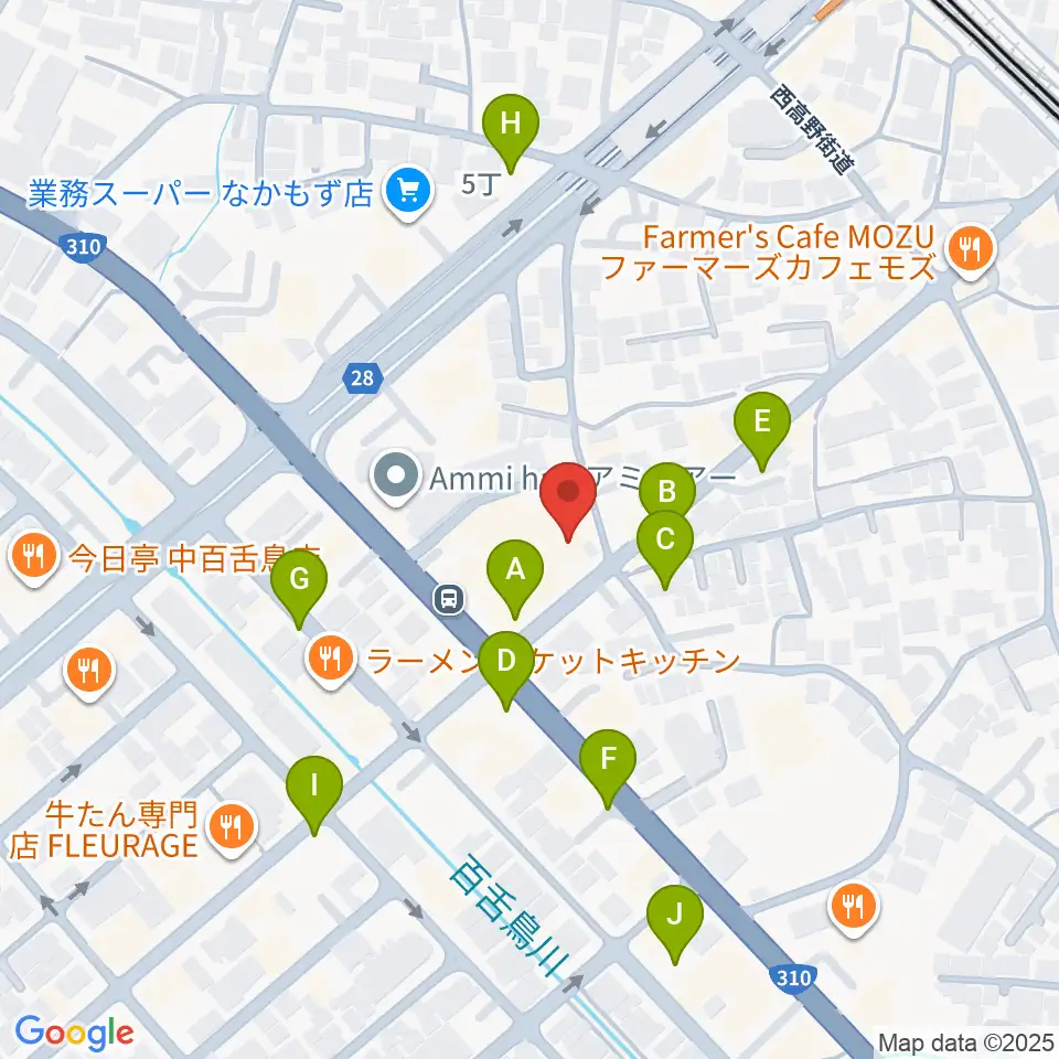 music studio Magic周辺の駐車場・コインパーキング一覧地図