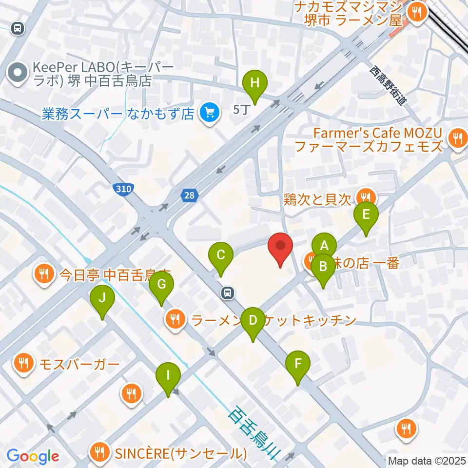 music studio Magic周辺の駐車場・コインパーキング一覧地図