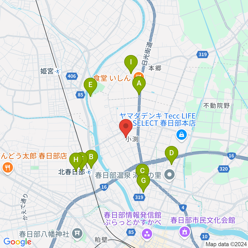 サトウ楽器周辺の駐車場・コインパーキング一覧地図